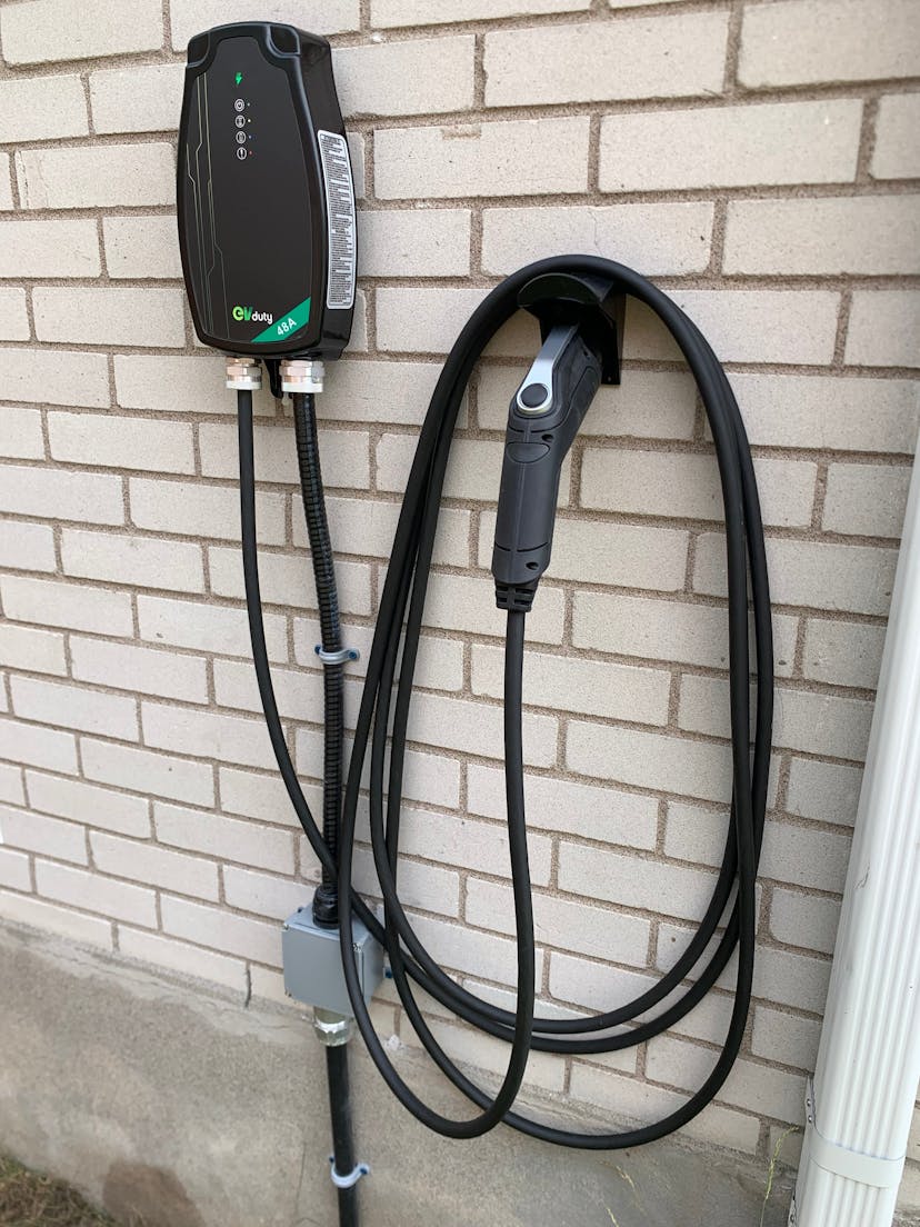 Ev charging station image